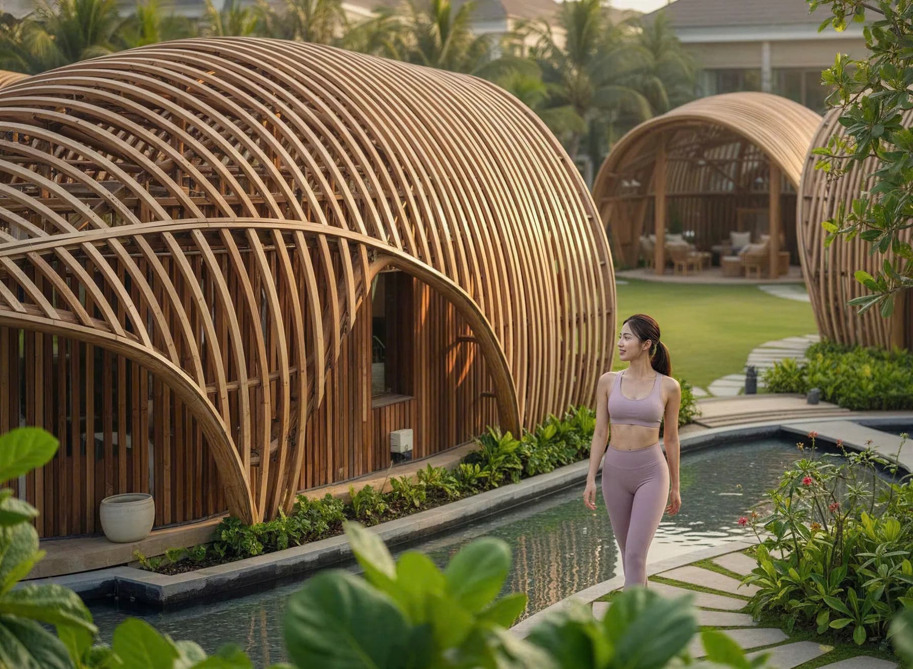 Vườn thiền cân bằng