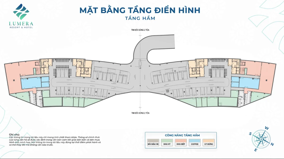 Mặt bằng Tầng hầm